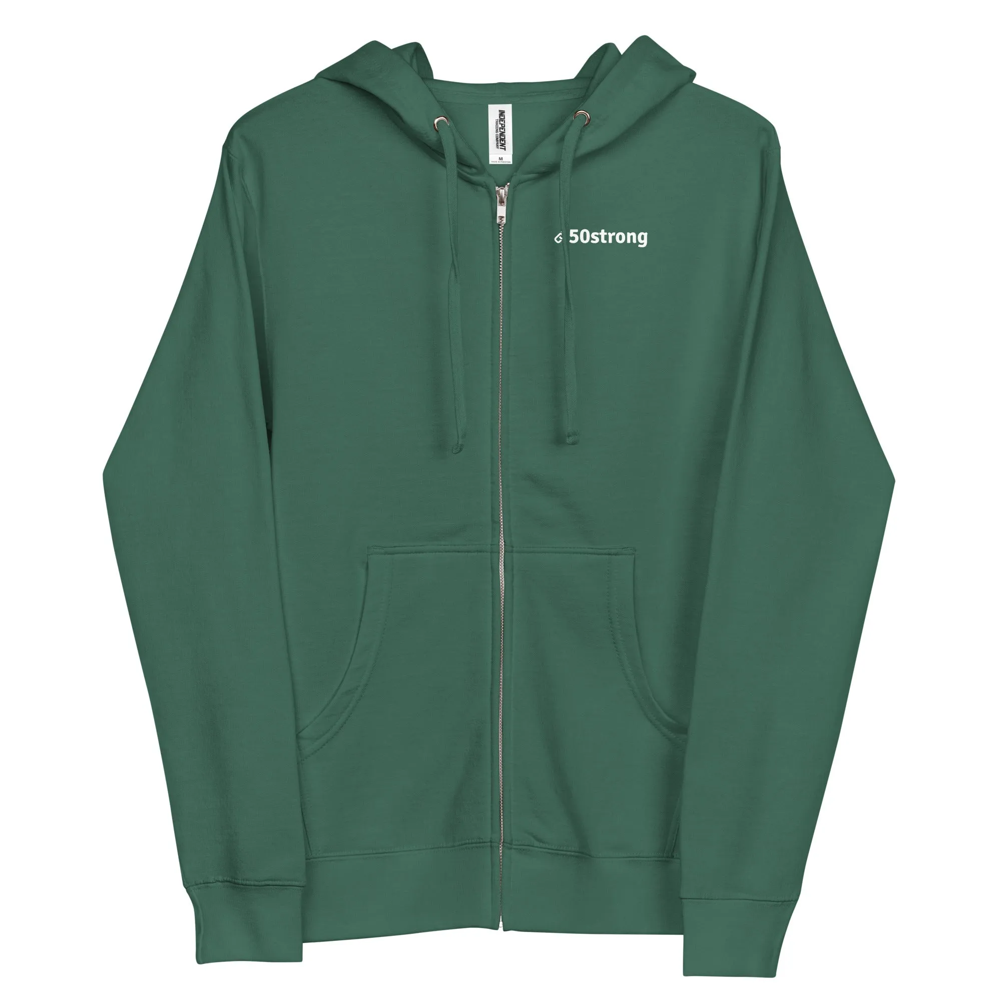 50strong Zip Up Hoodie