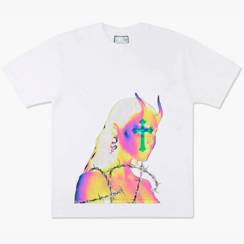 Aespacore Aesthetic T-Shirt Succubus Girl