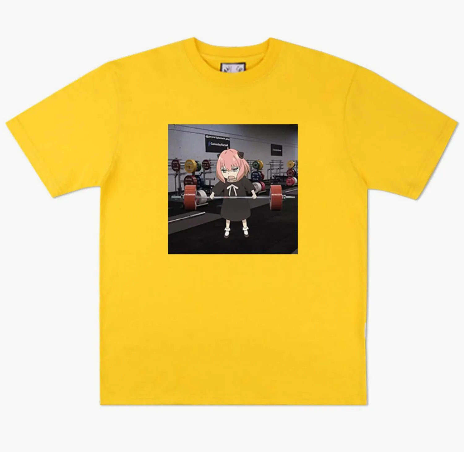Ania Forger Workout in a Gym Animecore Aesthetic T-Shirt