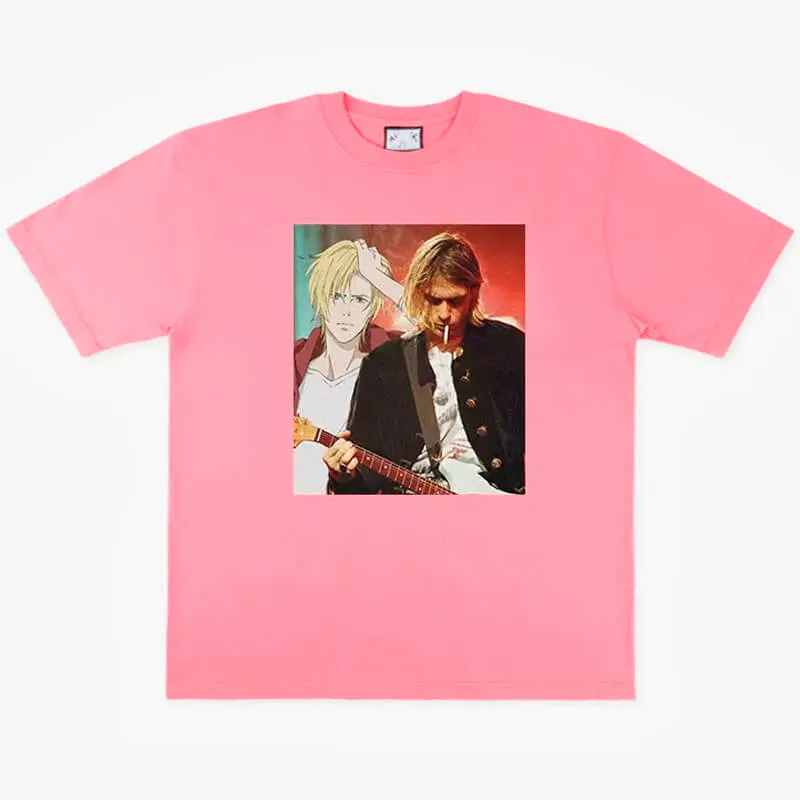 Anime Aesthetic Kurt Kobain T-Shirt Nirvana