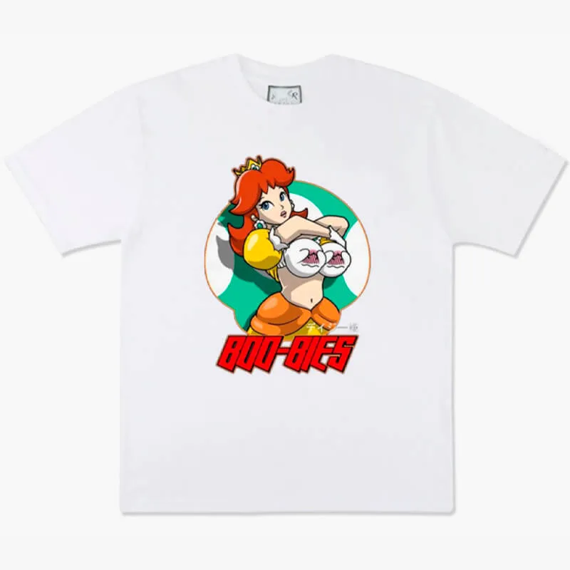 Arcade Kid Gamer Aesthetic T-Shirt Boo-Bies Princess Daisy