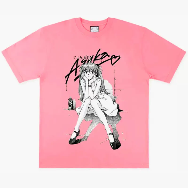 Asuka Langle in Dress Anime Aesthetic Tee