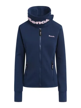 Bench HAYLO zip-up sweatshirt, dark blue