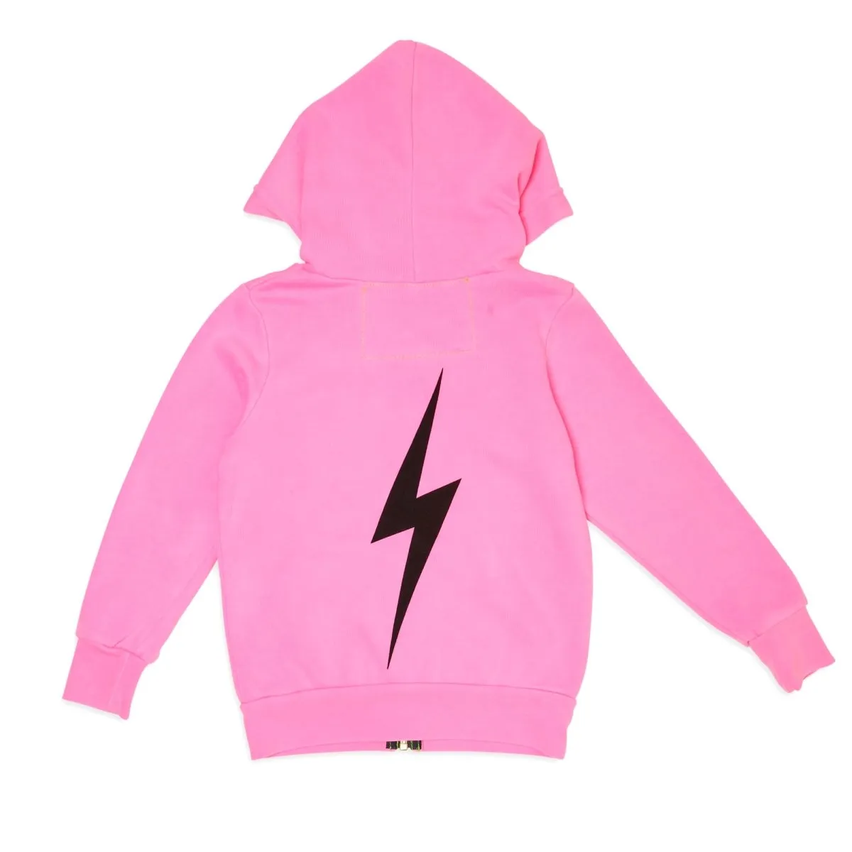 BOLT NEON ZIP UP HOODIE