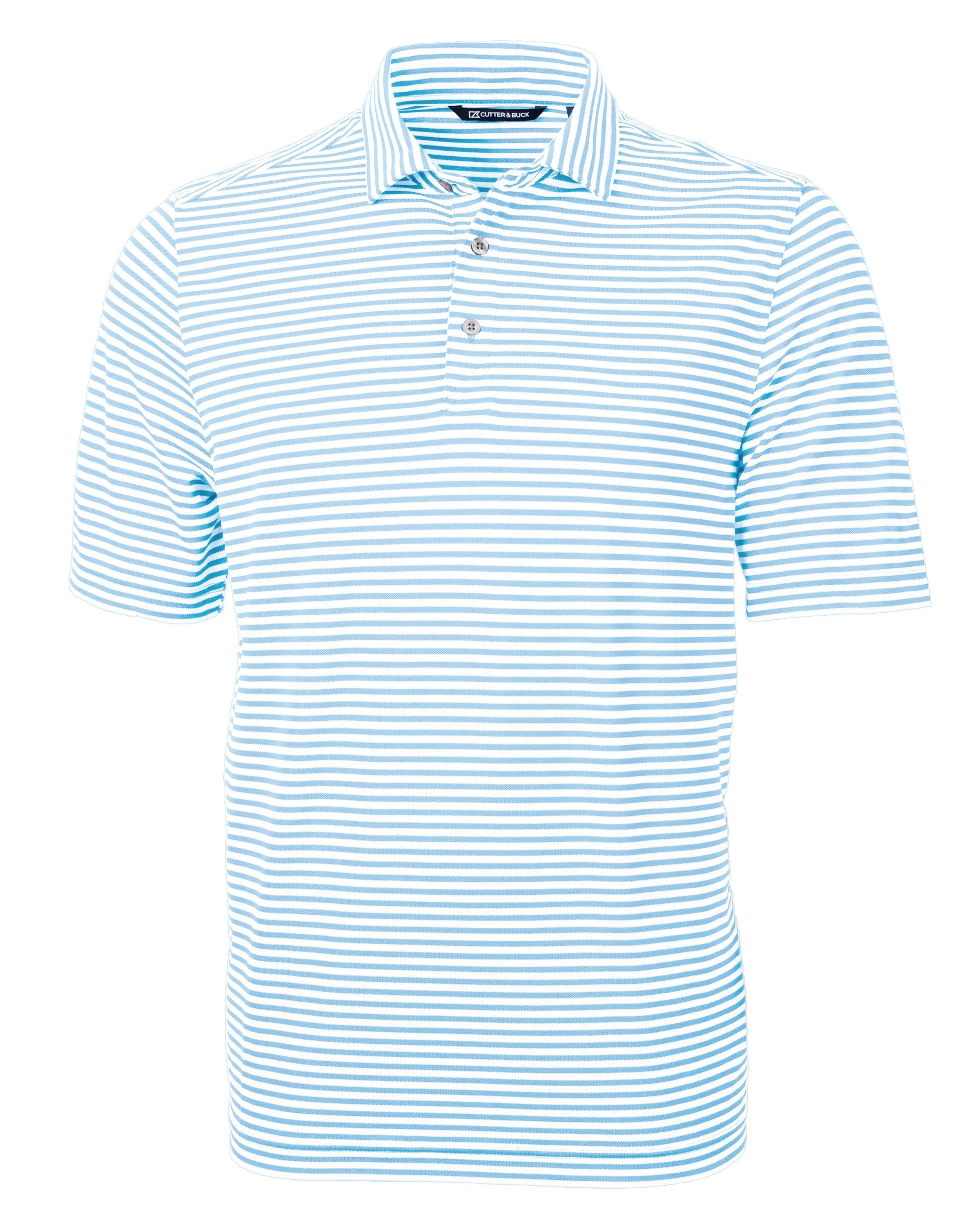Cutter & Buck Tall Virtue Eco Pique Stripe Recycled Polo