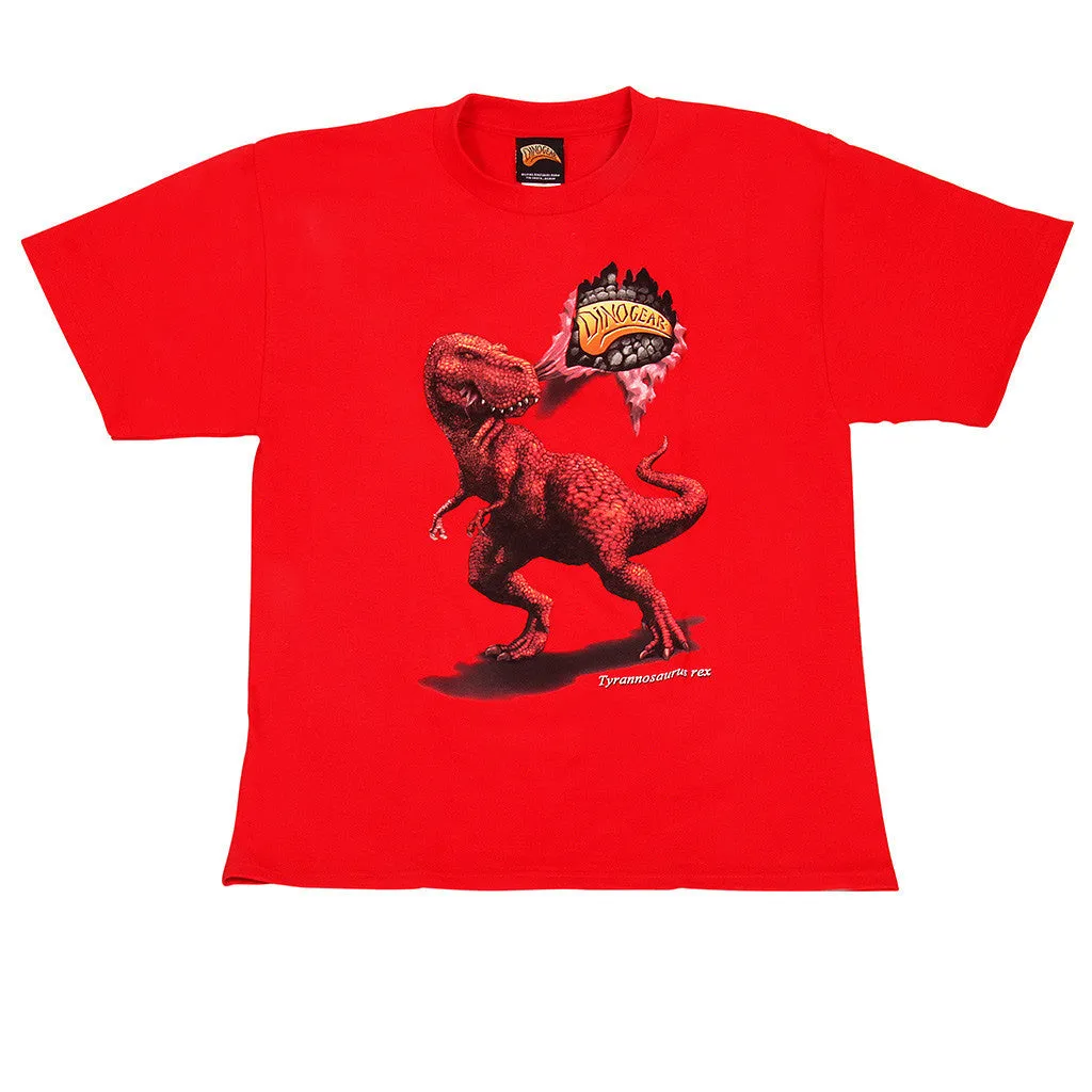 DinoGear Dinosaur  T-shirt -Red