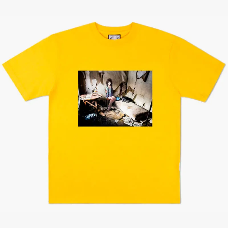 Dullcore Anime Aesthetic T-Shirt Abandoned Room