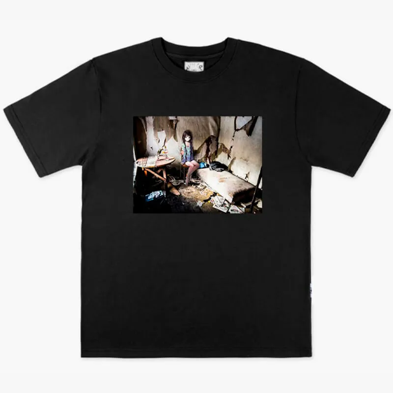 Dullcore Anime Aesthetic T-Shirt Abandoned Room