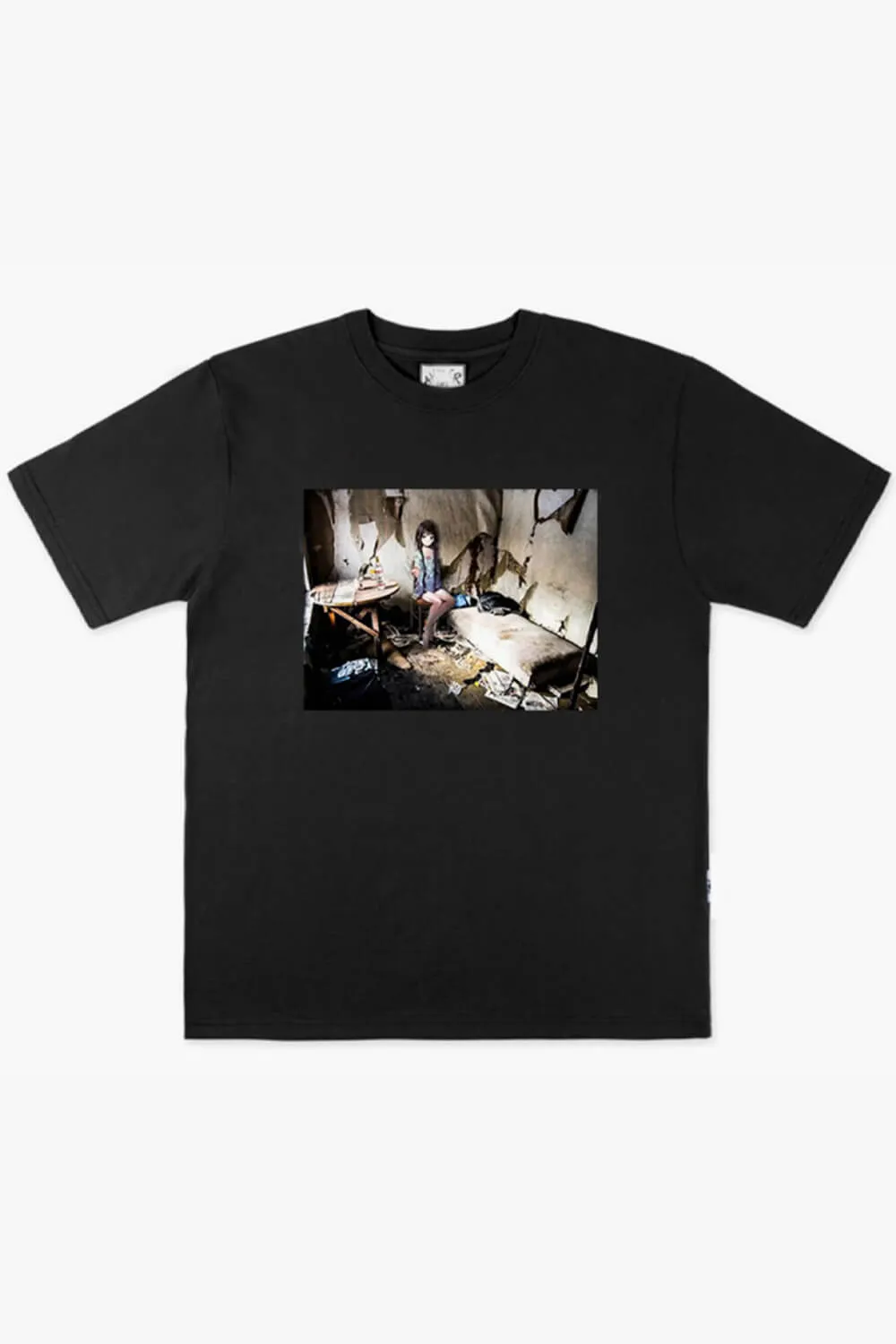 Dullcore Anime Aesthetic T-Shirt Abandoned Room