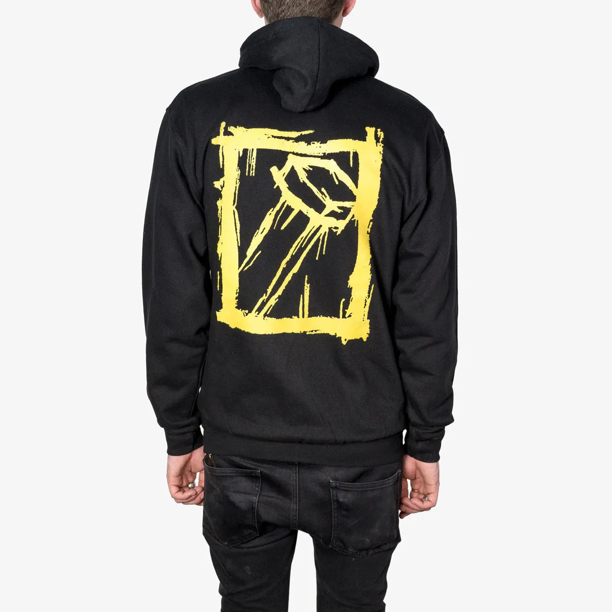 Eighteen Visions - Logo Zip-Up (Gold Ink)