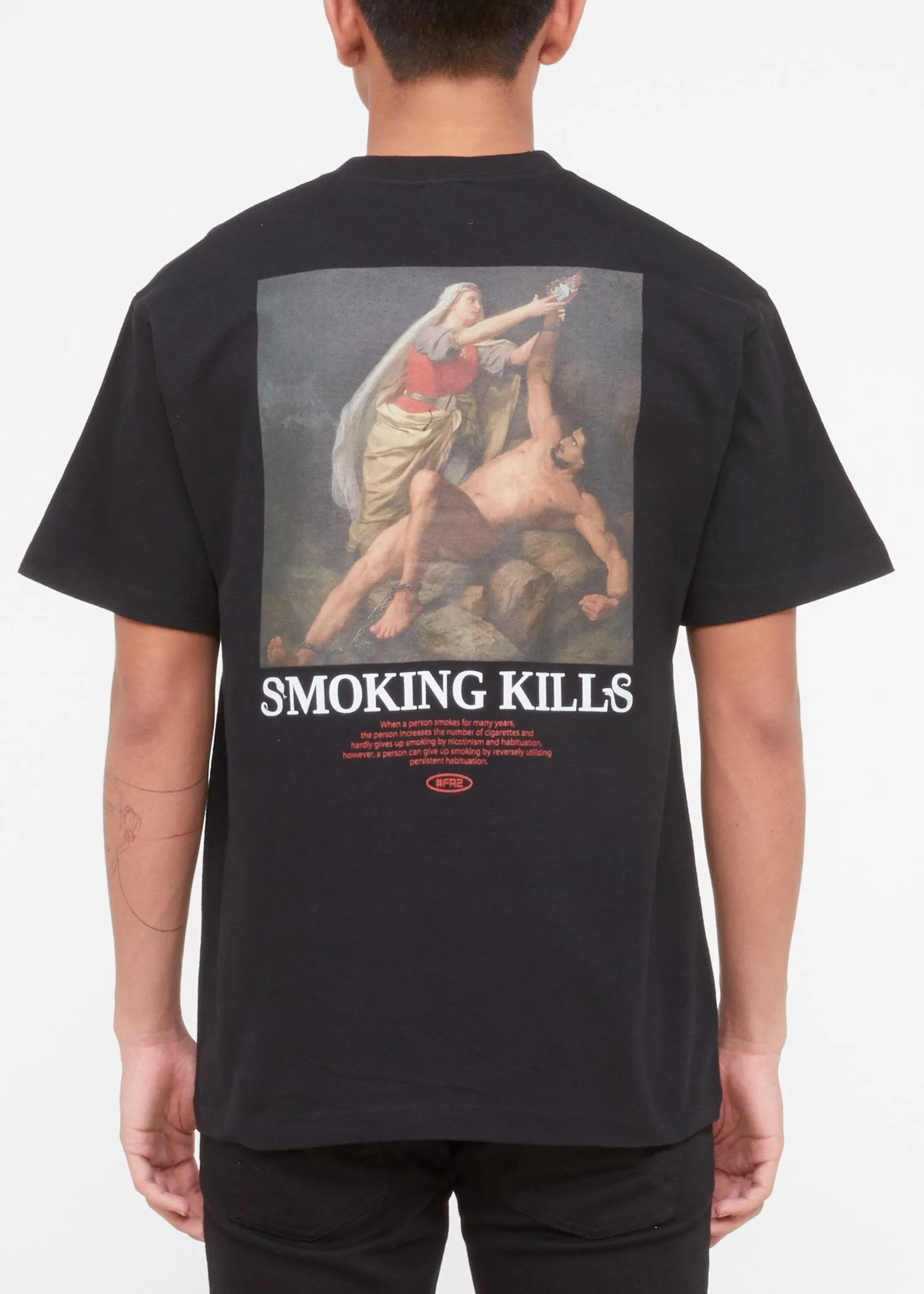 FXXKING RABBITS: STOP KILLING TEE [BLACK]