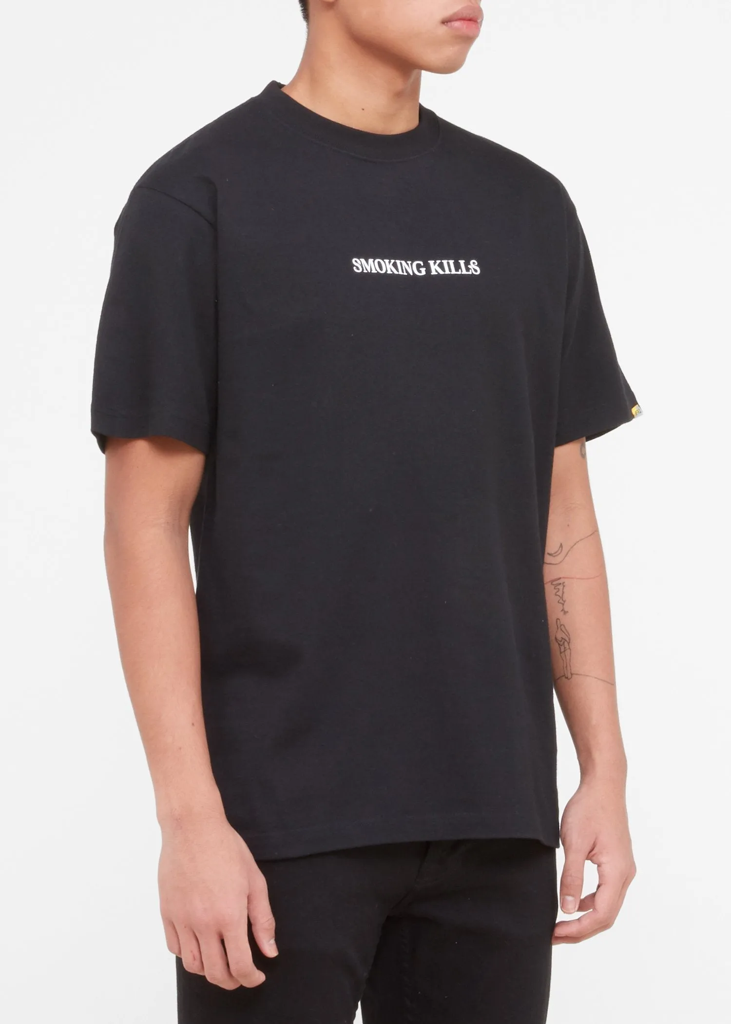 FXXKING RABBITS: STOP KILLING TEE [BLACK]