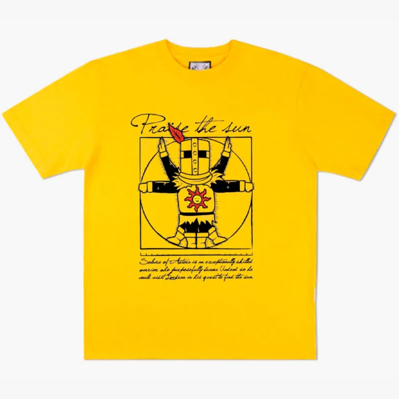 Gamer Aesthetic Praise the Sun T-Shirt Dark Souls