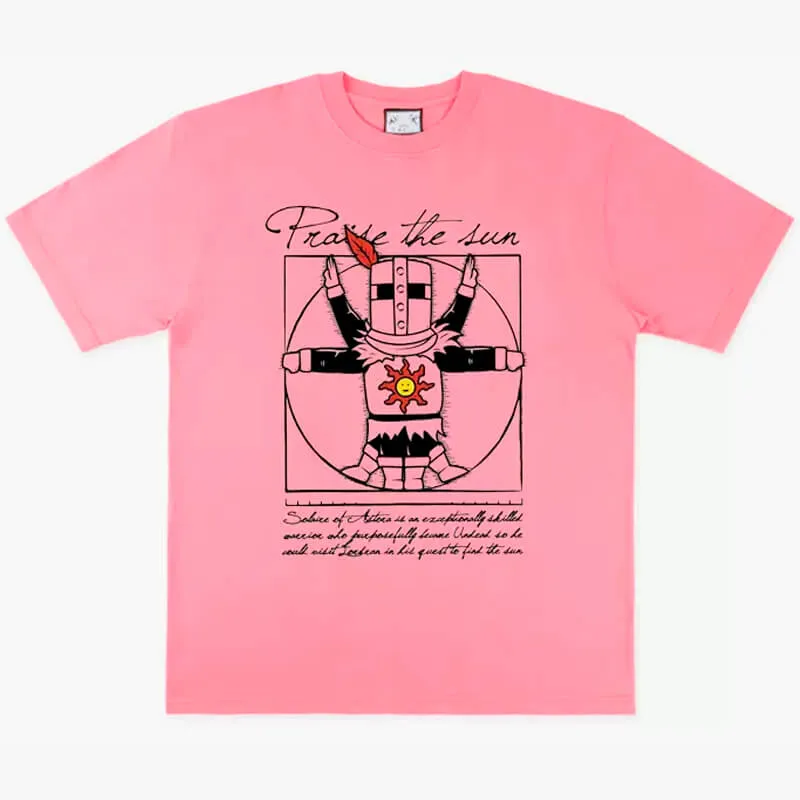 Gamer Aesthetic Praise the Sun T-Shirt Dark Souls