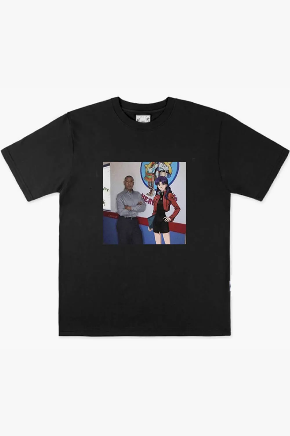 Gus Fring and Misato Katsuragi Breaking Bad T-Shirt Evangelion