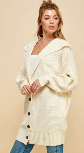 Hindy Knit Sweater Cardigan