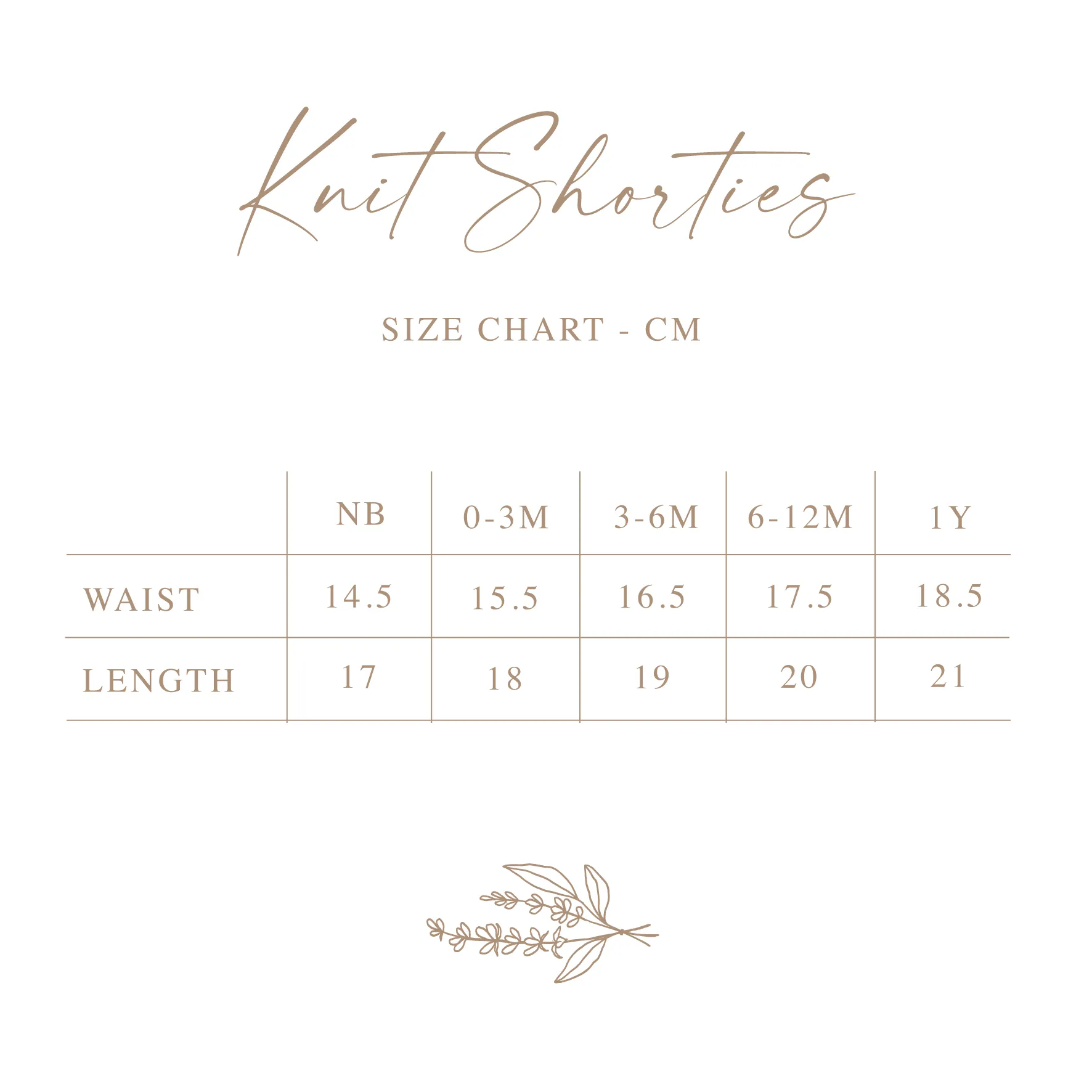Mini Knit Shorties - Lavender