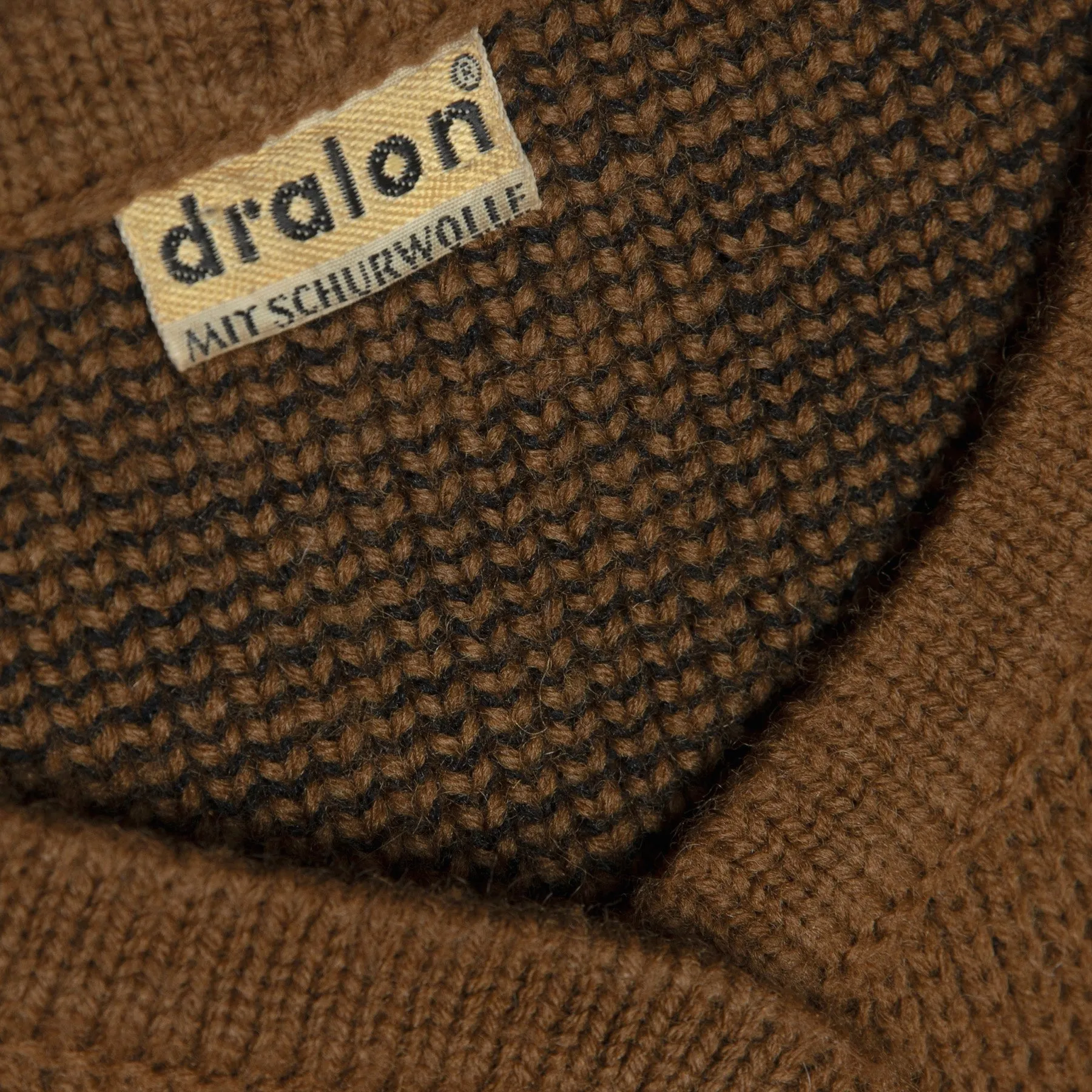 Nordic Celestial Jacquard Thermal Double Knit Cardigan