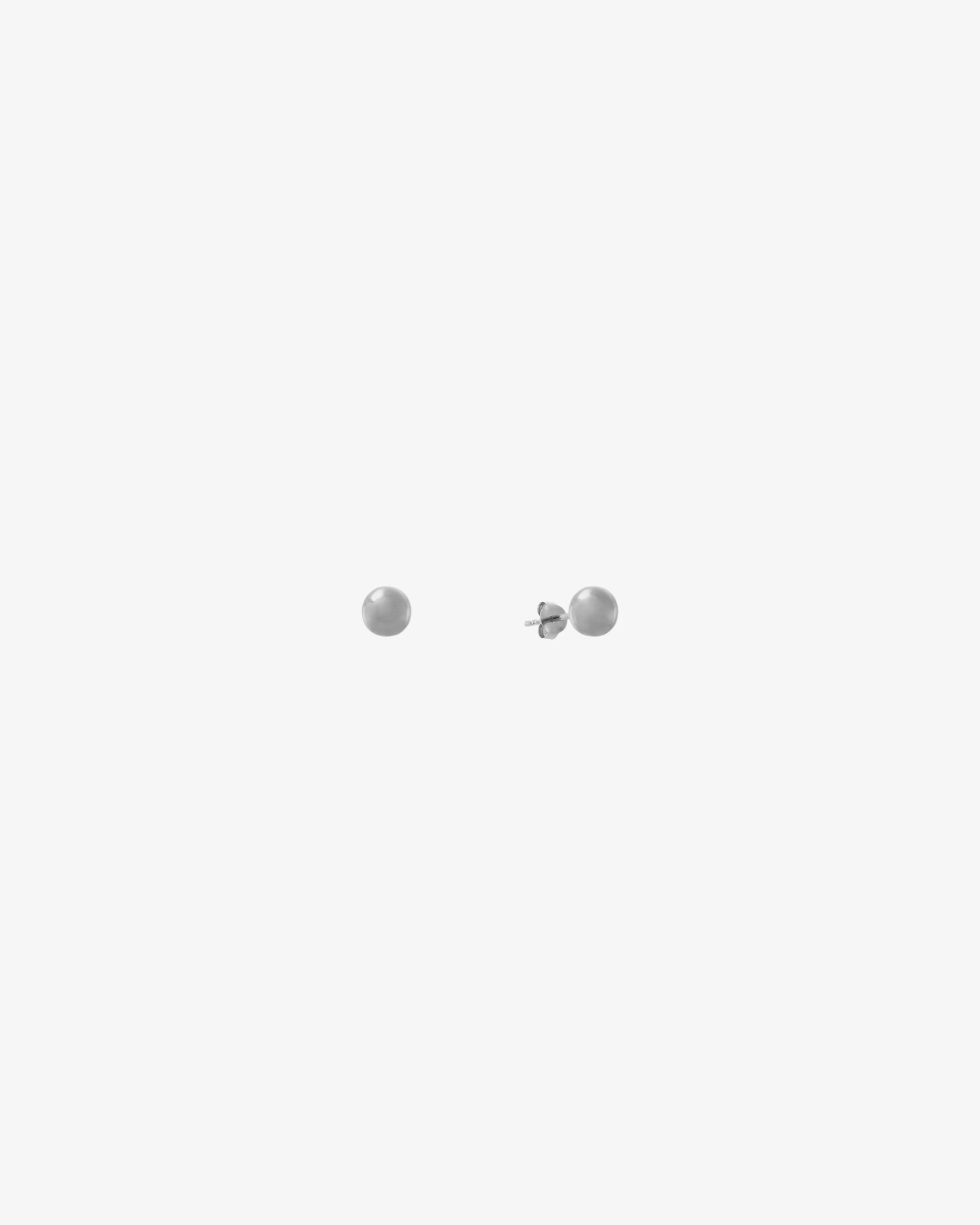 Orbit Stud Earrings - Silver