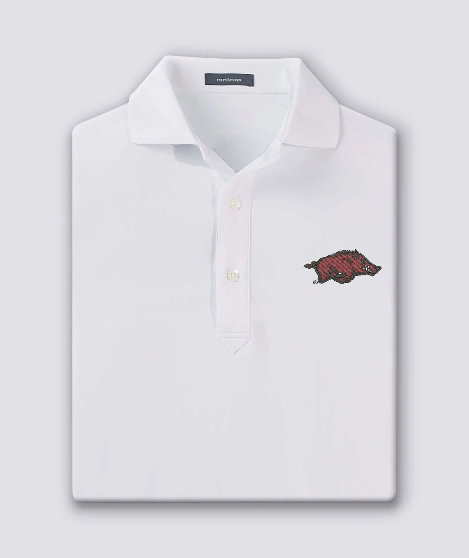 Palmer Solid Performance Polo - University of Arkansas