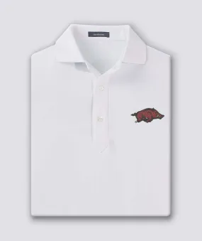 Palmer Solid Performance Polo - University of Arkansas