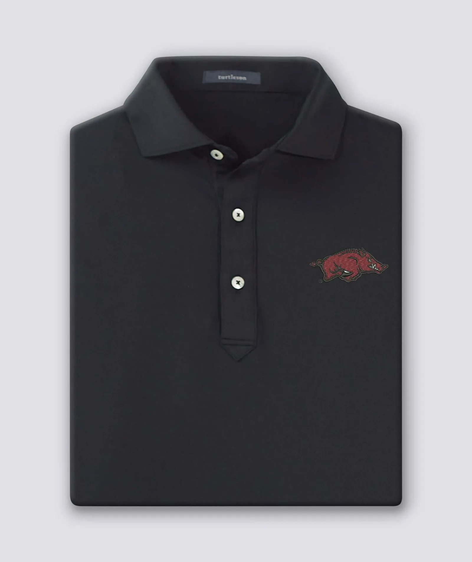 Palmer Solid Performance Polo - University of Arkansas