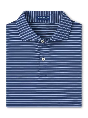 Peter Millar Bridge Performance Jersey Polo in Navy