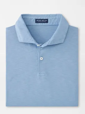 Peter Millar Journeyman Short Sleeve Polo in Angelite