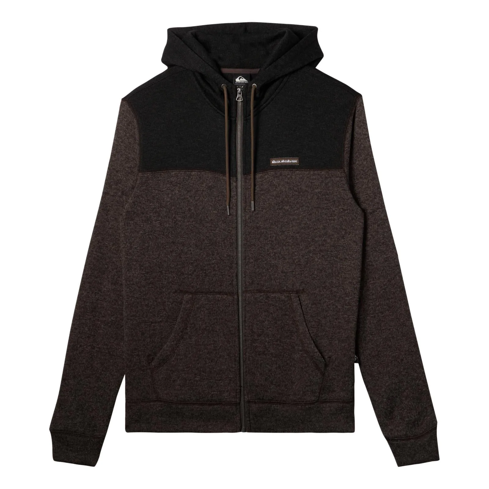 Quiksilver Mens Keller Block Zip Up Hoodie