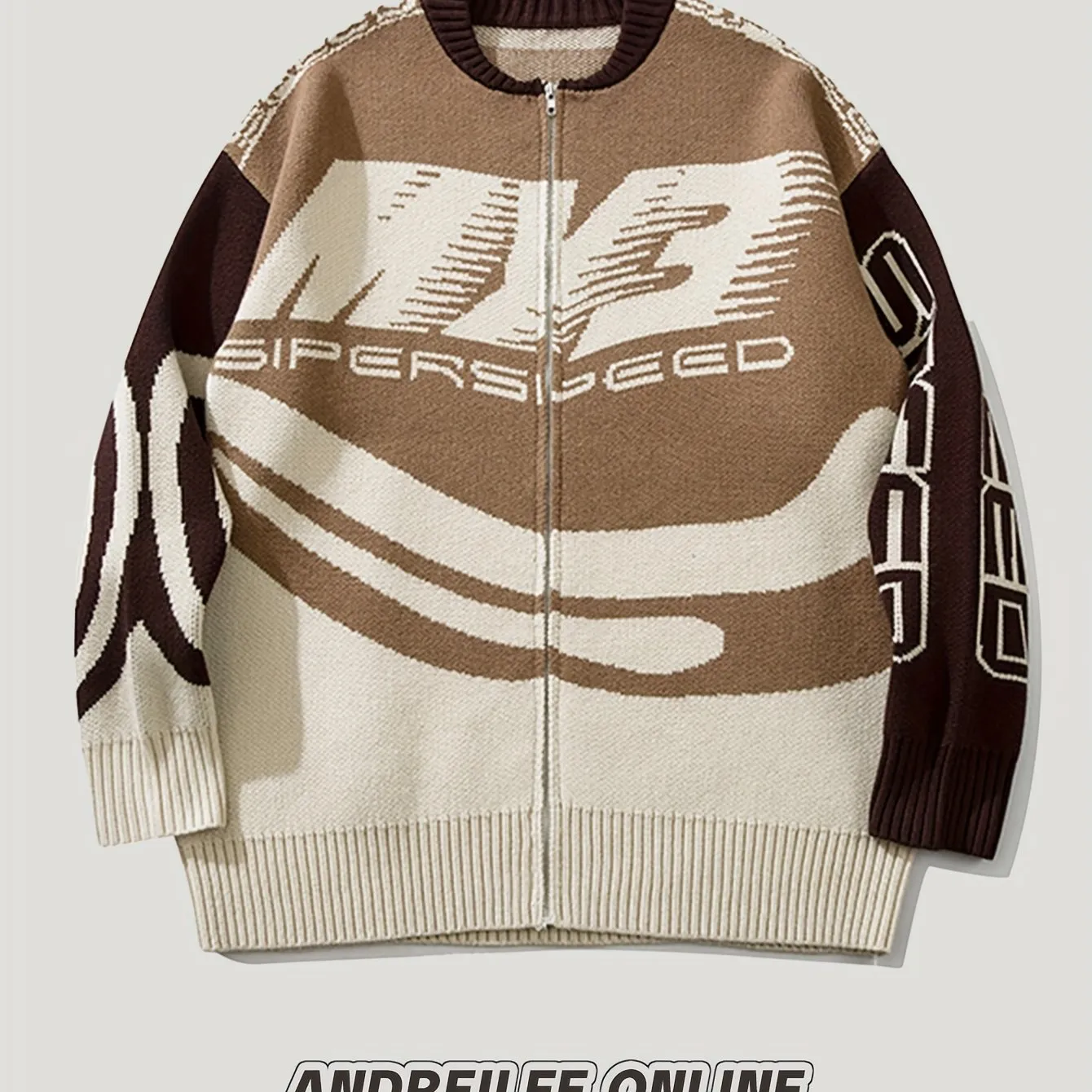 'RIDER MORE' Zip Up