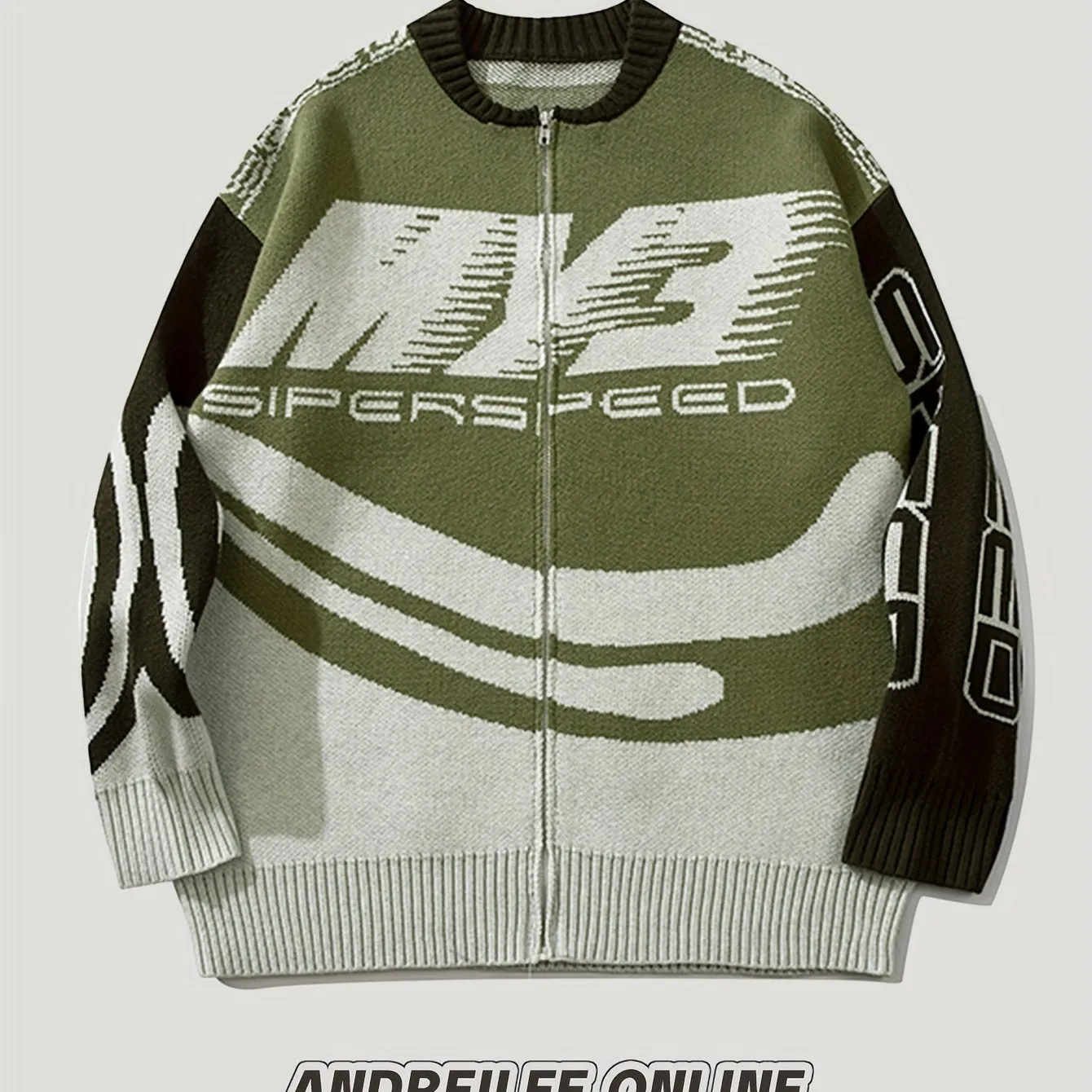 'RIDER MORE' Zip Up