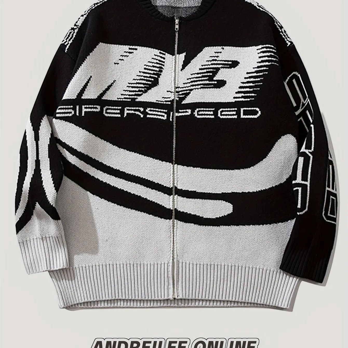 'RIDER MORE' Zip Up