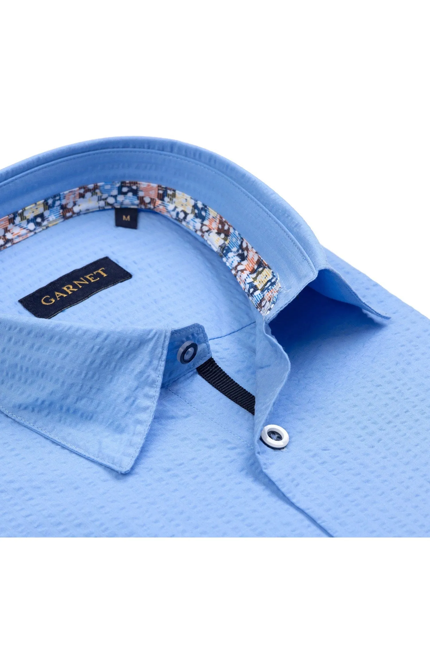 Seersucker Short Sleeve Shirt