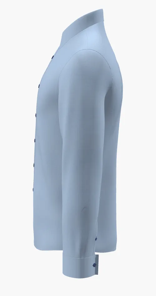 Shirt Sky Blue Egyptian Cotton / Style 515618