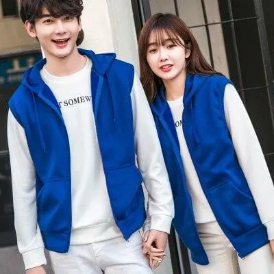 Simple couple hoodies