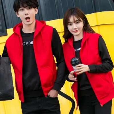Simple couple hoodies