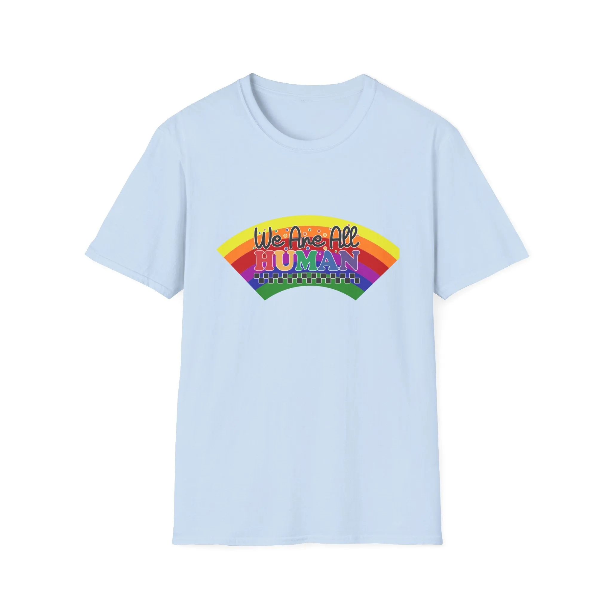 We are all Human Unisex Softstyle T-Shirt