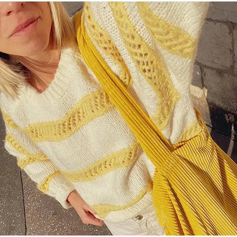 Winter White Knit Classics Sweaters