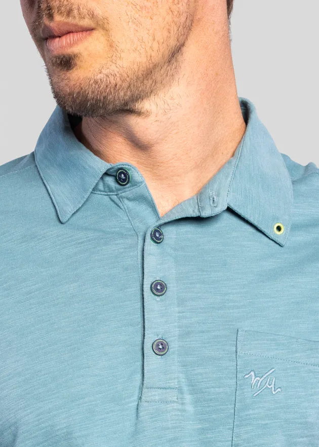 WM Corner Pocket Men's Polo | Blue